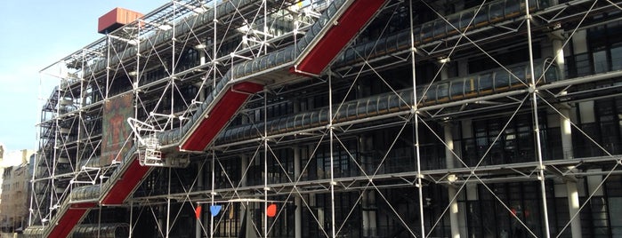 Centro Pompidou – Museo Nacional de Arte Moderno is one of Paris Plans.