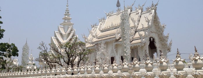Wat Rong Khun is one of ASIA SouthEast.