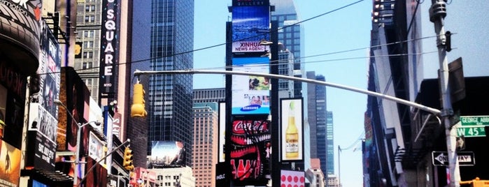 Таймс-сквер is one of NYC.