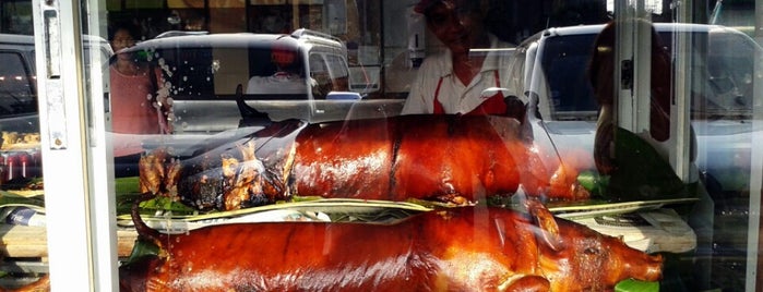 Lydia's Lechon (SM Makati Food Court) is one of Manila.