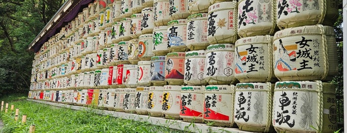 Barrels of Sake Wrapped in Straw is one of Tokyo places.