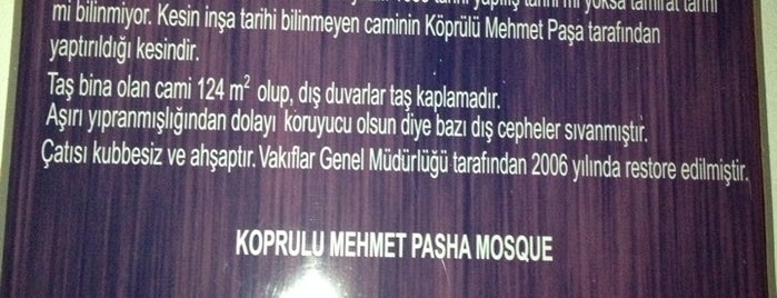 Köprülü Mehmet Paşa Camii is one of BOZCAADA.
