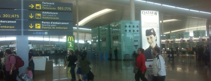 Barselona-El Prat Havalimanı (BCN) is one of Aeroportos visitados.