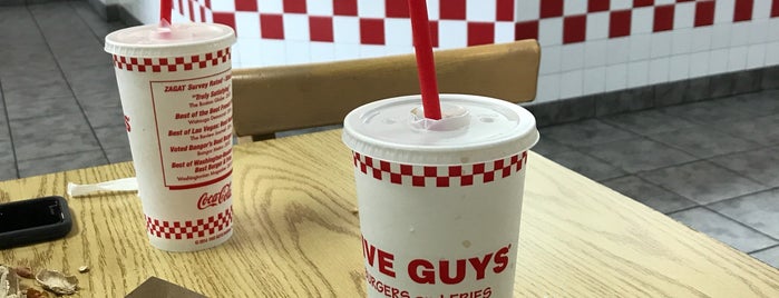 Five Guys is one of Food I want.