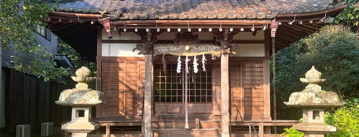 蛇苦止大明神 is one of 神奈川東部の神社(除横浜川崎).