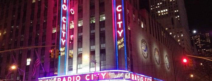 Radio City Music Hall is one of New York City.