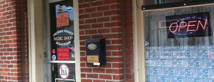 Prussia Valley Music Shop is one of Lugares favoritos de Bing.