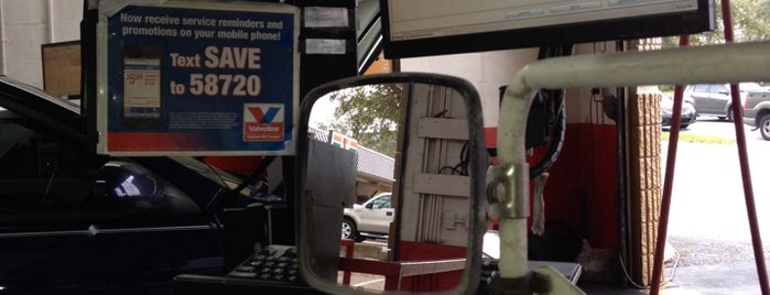 Valvoline Instant Oil Change is one of Dan's places.