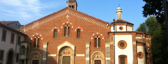 Piazza Sant'Eustorgio is one of Milan // Milanodafuorisede.