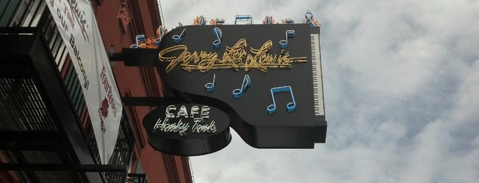 Jerry Lee Lewis Cafe & Honky Tonk is one of Memphis.