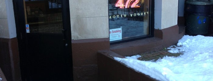 Cafe 472 is one of The 11 Best Frozen Yogurt in Fenway - Kenmore - Audubon Circle - Longwood, Boston.