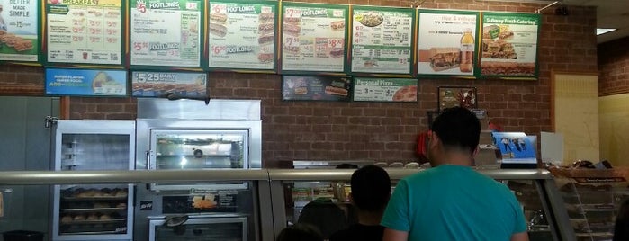 SUBWAY is one of Debra’s Liked Places.