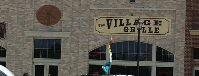 The Village Grille is one of Tempat yang Disukai Matthew.