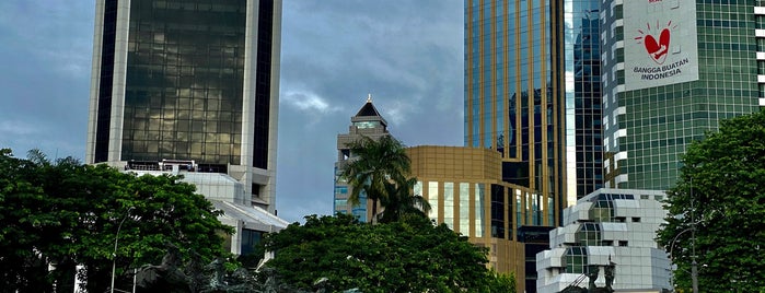 Bundaran Bank Indonesia (Bundaran Patung Kuda) is one of Most Interesting Places in Jakarta.