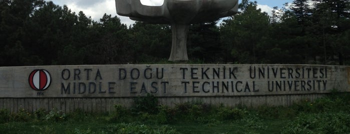 ODTÜ Metro İstasyonu (M2) is one of Ankara.