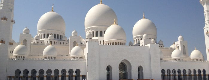Sheikh Zayed Grand Mosque is one of A Perfect Day in Abu Dhabi.