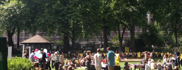 Portman Square is one of Kid Friendly London.