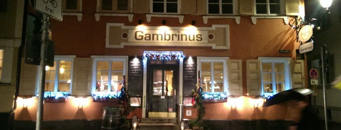 Gambrinus is one of Lugares.