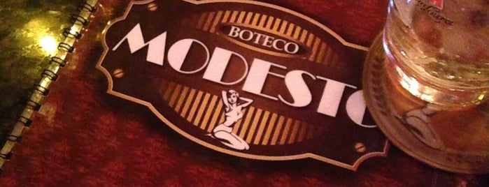 Boteco Modesto is one of Drink and Food Belém.