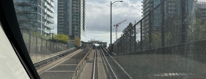 Marine Drive SkyTrain Station is one of Master of the Canada Line.