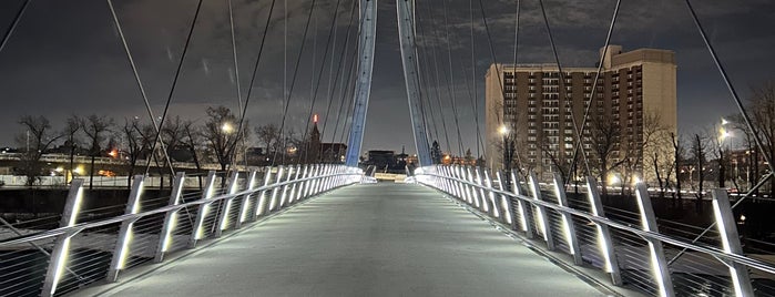 St. Patrick’s Island Bridge -George C King Bridge is one of Banff + Calgary.