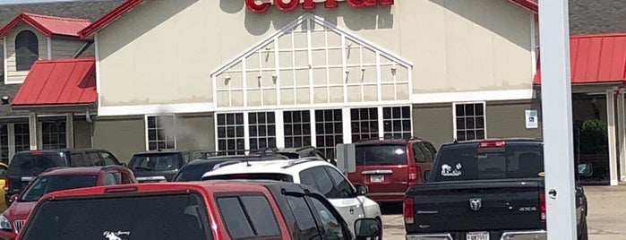 Golden Corral is one of places.