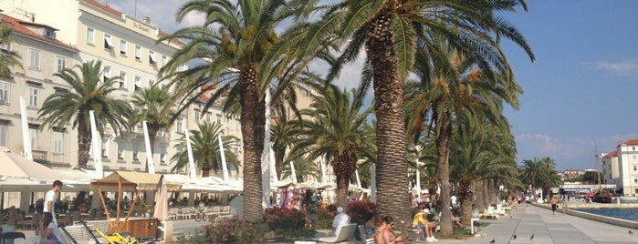 Split is one of European cities, villages and border crossings.