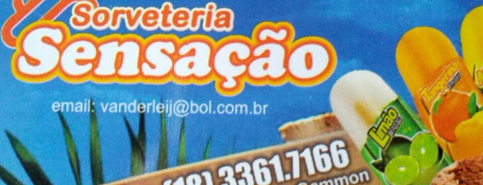 Sorveteria Sensação is one of Paraguaçu Paulista #4sqCities.