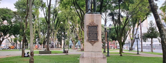 Praça Eufrásio Correia is one of Curitiba turismo.