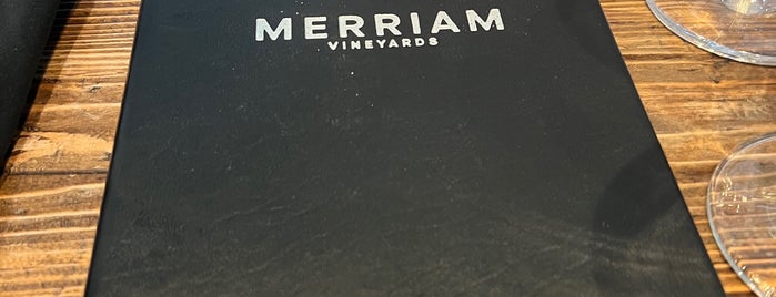 Merriam Vineyards is one of SONOMA wineries.