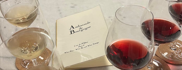 Ambassade de Bourgogne is one of Bars a tester.