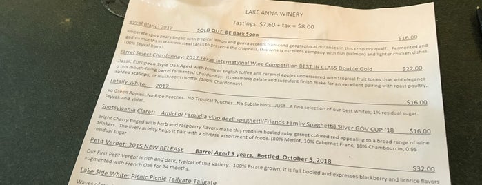 Lake Anna Winery is one of Best in Area Wineries.