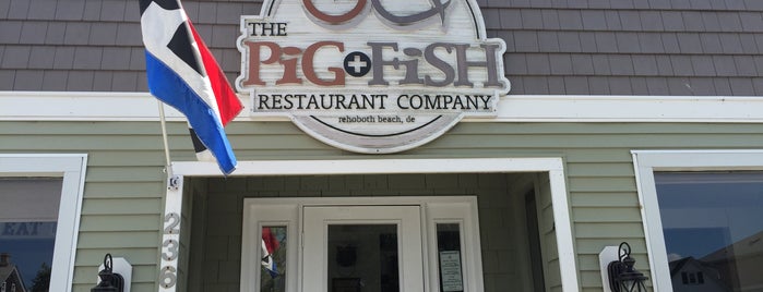 Pig + Fish is one of (Delaware) Beach Bound.