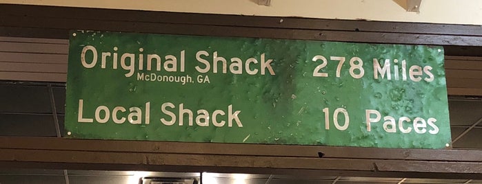 Shane's Rib Shack Brunswick is one of Orte, die Larry gefallen.