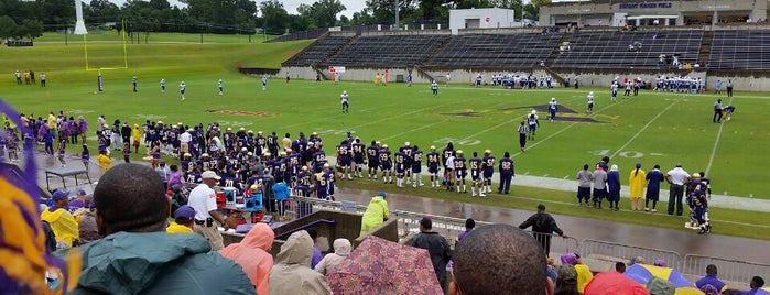 Jack Spinks Stadium is one of NCAA Division I FCS Football Stadiums.