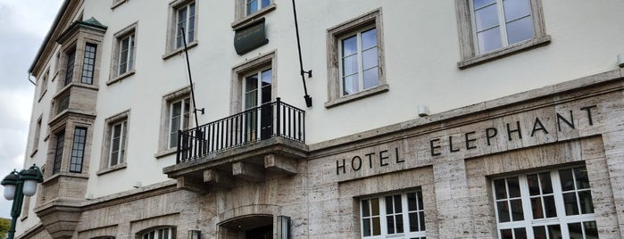 Hotel Elephant is one of Antje's Favoriten.