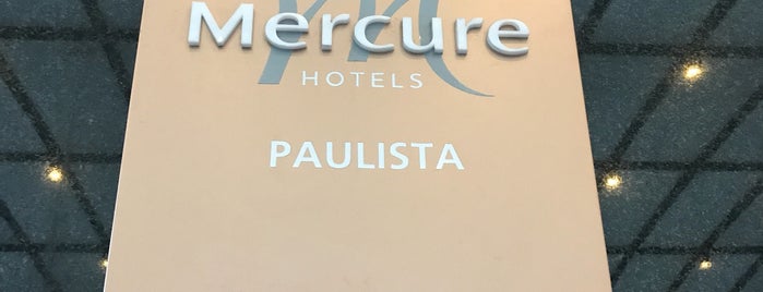 Mercure São Paulo Paulista is one of Lugares favoritos de Eric.