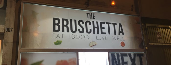 The Bruschetta is one of สถานที่ที่ Jasmine ถูกใจ.
