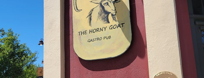 the horny goat gastro pub is one of Grants Pass, OR.