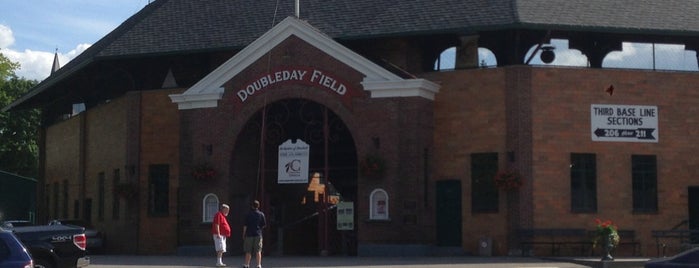 Doubleday Field is one of Stadiums visited.