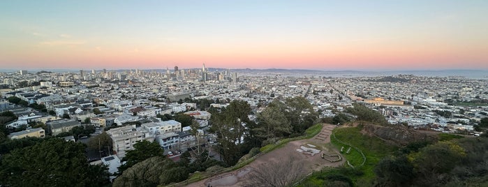 Corona Heights Park is one of San Fran.