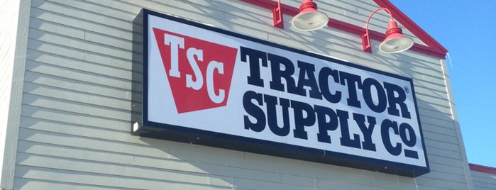 Tractor Supply Co. is one of Top Places.