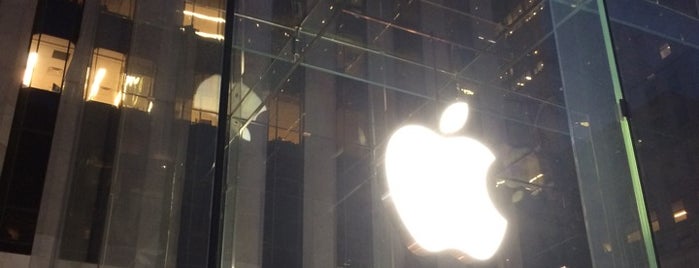 Apple Fifth Avenue is one of NY City, baby!.