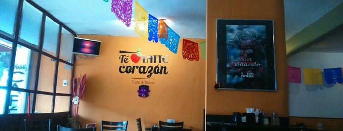 Té Latte Corazón is one of Cafecito Rico.