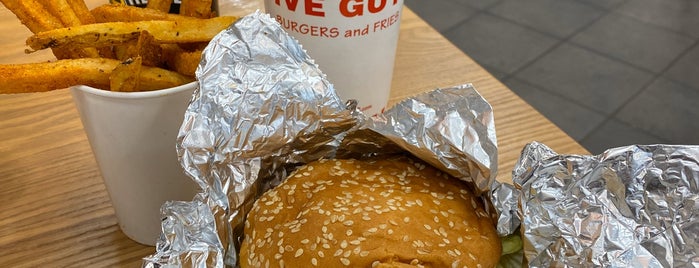 Five Guys is one of Damn Good Burger.