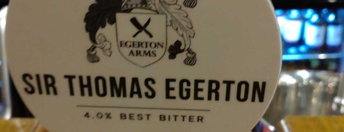 Egerton Arms is one of 'Country' Pubs outside Manchester.