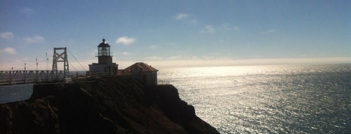 Point Bonita Lighthouse is one of SFO.