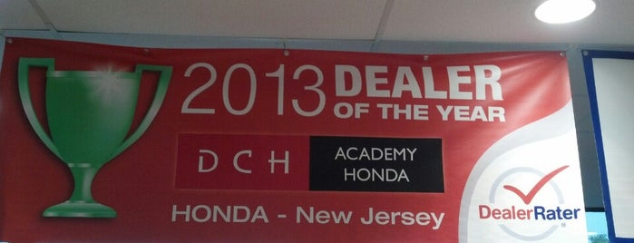 DCH Academy Honda is one of Awesome Car Dealers.