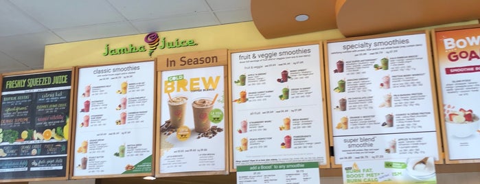 Jamba Juice is one of Yummy in the Bay Area.