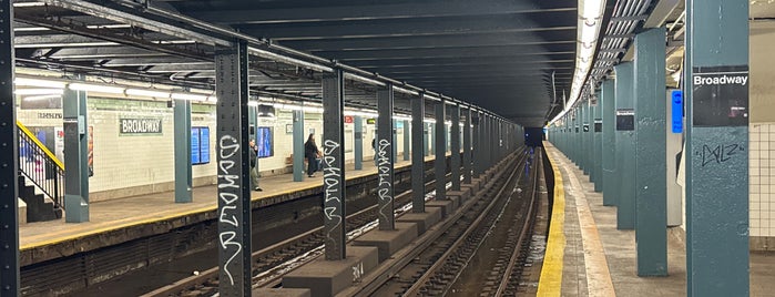 MTA Subway - Broadway (G) is one of USA NYC BK Bushwick.